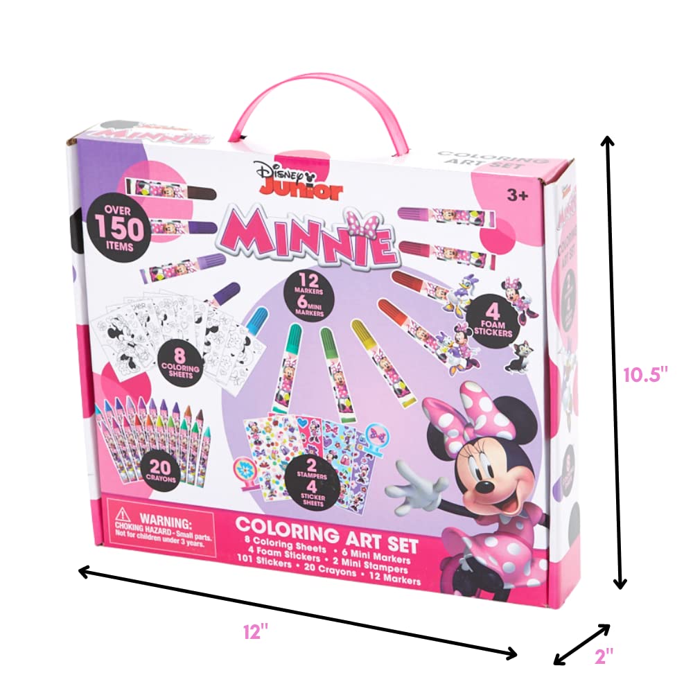 Amazon.com: Disney Minnie Mouse Coloring Art Set for Kids with